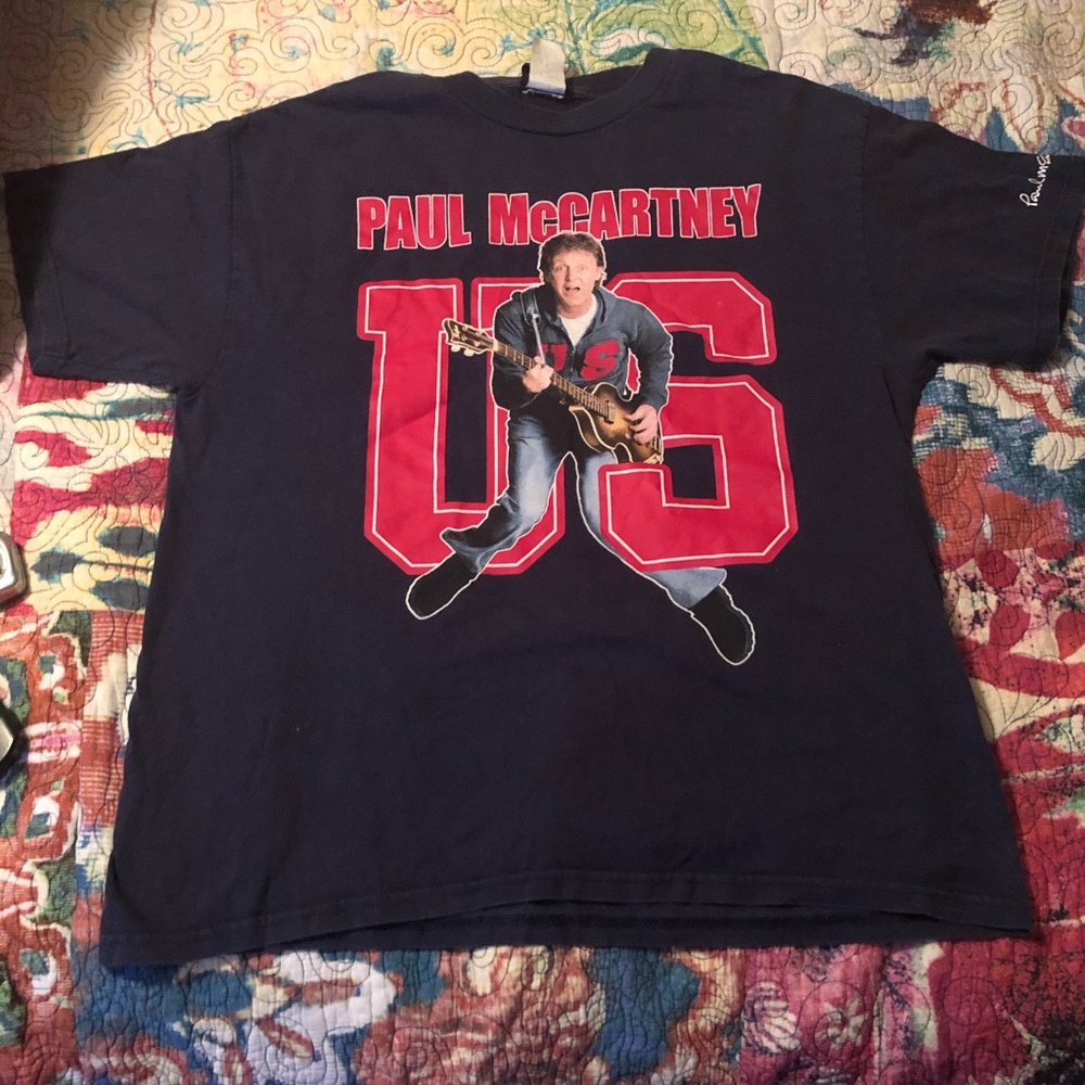 Paul McCartney 2005 US concert Tour Shirt